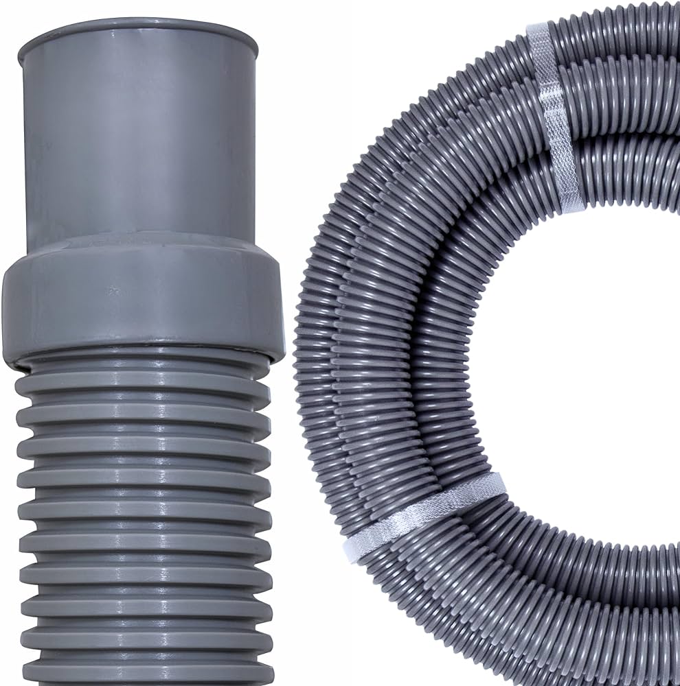 Filter Hose Connector w/ cuffs 1.5" x 12'