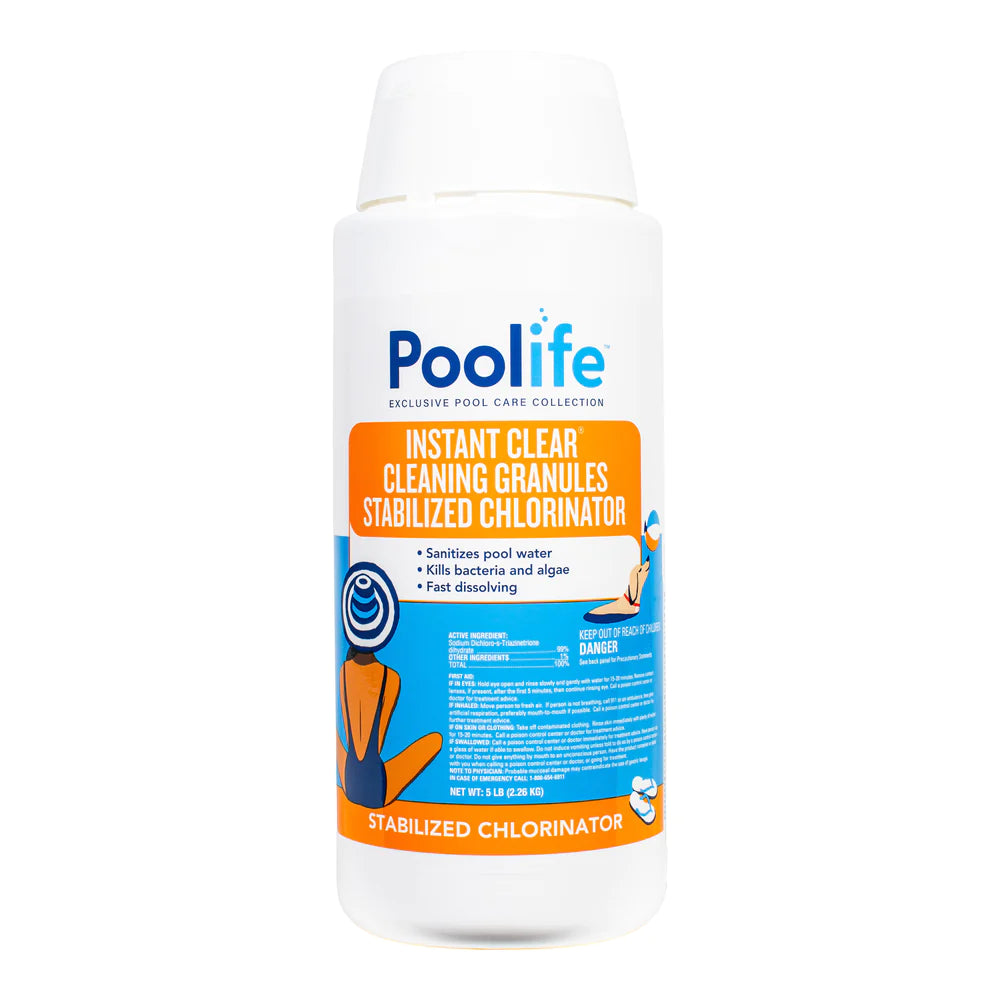 Poolife Instant Clear Cleaning Granules 5lbs