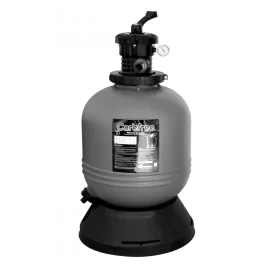 22" Oval Carefree Sand Filter Gray Waterway