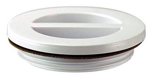 Flush Winter Plug W/O-Ring 1.5 In  White Mpt Haywa