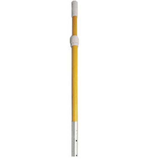 Commercial Telescopic Fiberglass Pole 8'-16' Yellow