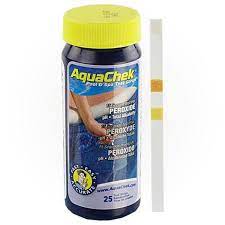 Aquachek Peroxide 3 In 1 25 Per Bottle