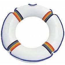 Pool Ring White Styrofoam