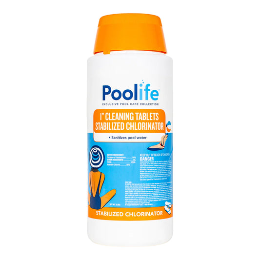 Poolife 1in Cleaning Tabs 5 Lb Trichlor