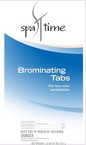 Spa Time Brominating Tabs 5lbs