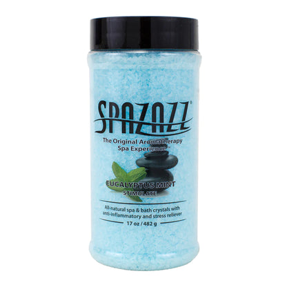 Spazazz Crystals  Eucalyptus  Mint 17 Oz