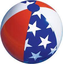 Americana Beach Ball 22"