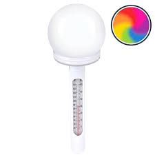 Solar Light Up Thermometer