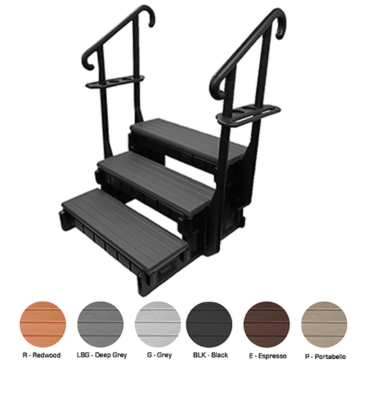 Confer Three Tread Unit Espresso