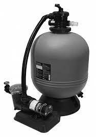 19" Carefree Oval Sand Filter System With Motor